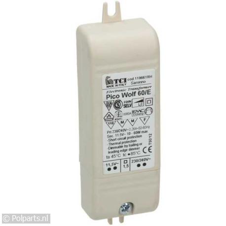 Trafo pico wolf 60E - Candy/Hoover - 91057250 - 8713411166907 - 91057250001 - 49019618 - 9.10.57.25-0