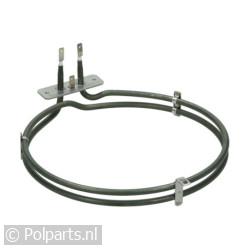Verwarmingselement 1800W 230V rond -hete lucht-