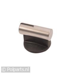 Gasknop chroom/zwart C00273785