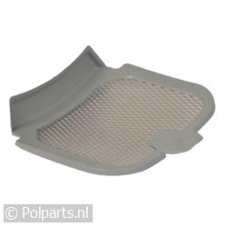 Metaal vetfilter in houder