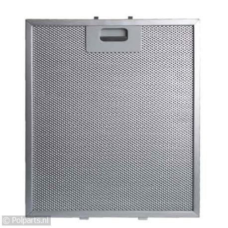 Filter metaal in houder 305x268mm - Bauknecht/Whirlpool - 480122102168 - 92711180 - 8713411168727 - 92711180001 - 9.27.11.18-0