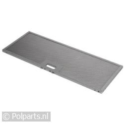 Filter metaal in houder 458x177mm