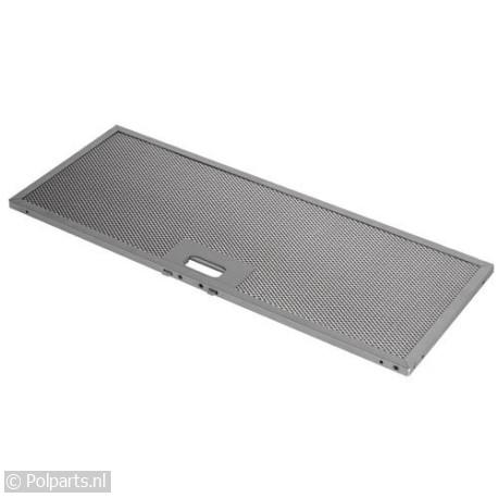 Filter metaal in houder 458x177mm - Bauknecht/Whirlpool - 481248058314 - 92711340 - 8713411168802 - 92711340001 - 9.27.11.34-0