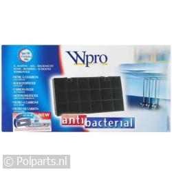 Filter koolstof 217x435x20mm