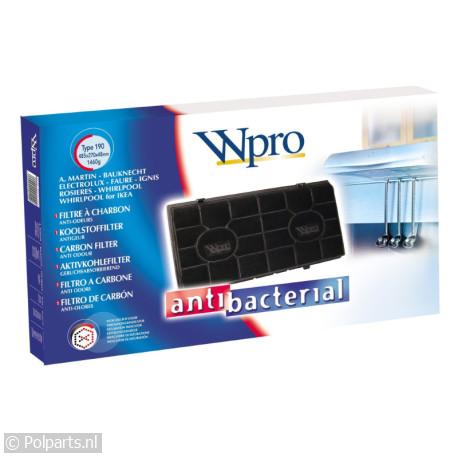 Filter koolstof 48x26cm uitspar. - Bauknecht/Whirlpool - 92715250 - 8015250023831 - 92715250001 - 484000008578 - 8015250495942 - 9.27.15.25-0