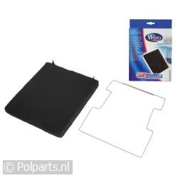 Filter koolstof 220x180x20mm