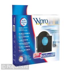 Filter koolstof 205x215x43mm