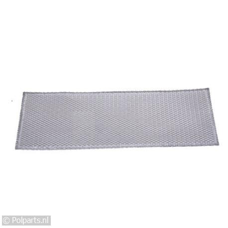 Vetfilter metaal 450x160mm - Bauknecht/Whirlpool - 92715480 - 8713411169366 - 92715480001 - 481948048232 - 9.27.15.48-0