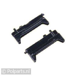 Houder zijstuk glasplaat