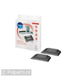 Filter koolstof 285x175x40mm