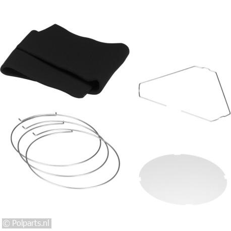 Koolstoffilter AMC035 - Bauknecht/Whirlpool - 92715860 - 8713411169595 - 92715860001 - 480122100479 - 9.27.15.86-0