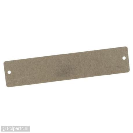 Micaplaat 150x32mm met 2 gaatjes - Bauknecht/Whirlpool - 92716460 - 8713411169823 - 92716460001 - 481244229206 - 9.27.16.46-0