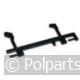 Deurhaak van magnetron 15,5cm - Bauknecht/Whirlpool - 92716760 - 8713411169984 - 92716760001 - 480120100333 - 9.27.16.76-0