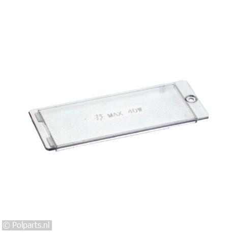 Glaasje voor lamp 170x65mm - Bauknecht/Whirlpool - 92731010 - 5021879147240 - 92731010001 - 482000009368 - 9.27.31.01-0