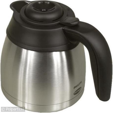 Thermoskan zwart/rvs - Philips - 92742420 - 8710103263029 - 92742420001 - 996500032696 - 9.27.42.42-0 - 300005121841