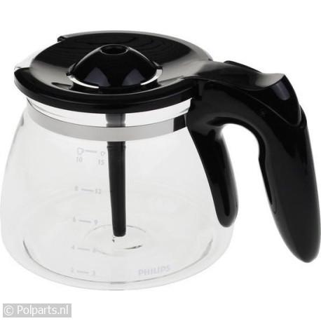 Koffiekan 10 kops -zwart- - Philips - 92742980 - 8713411183324 - 92742980001 - 996510073463 - 9.27.42.98-0