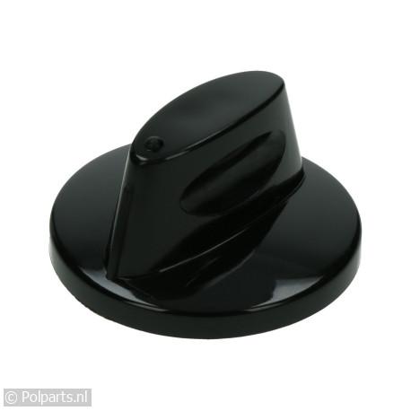 Knop van keramische kookplaat -zwart- - Bauknecht/Whirlpool - 92753040 - 5021879200525 - 92753040001 - 481241279247 - 9.27.53.04-0