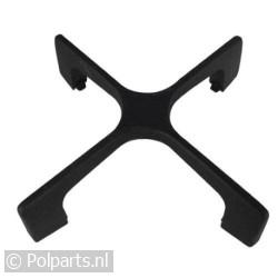 Pannendrager zwart 195mm breed 45mm hoog