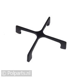 Pannendrager zwart 230mm breed 45mm hoog