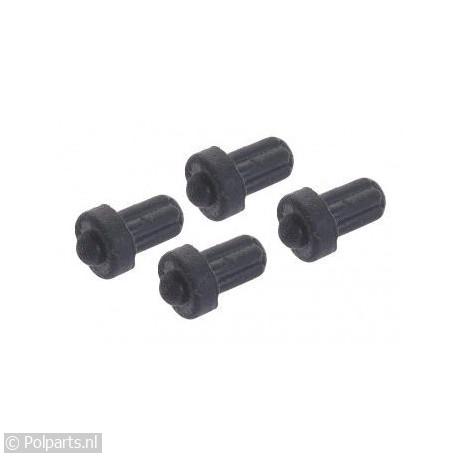 Dopje van pannendrager -zwart- - Bauknecht/Whirlpool - 92755150 - 8713411171857 - 92755150001 - 484000000949 - 9.27.55.15-0 - 8015250316872