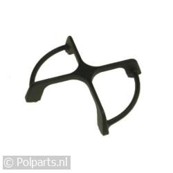 Pannendrager zwart 182x150x45mm