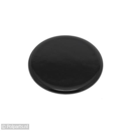 Branderdeksel normaal -zwart- - Bauknecht/Whirlpool - 92755210 - 8713411171918 - 92755210001 - 481936069681 - 9.27.55.21-0