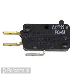 Microswitch schakelaar met 3 contacten