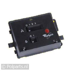 Controlepaneel print met bedieningspaneel