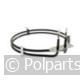 Verwarmingselement hetelucht rond 2000W - Bauknecht/Whirlpool - 92758300 - 8713411172564 - 92758300001 - 480121101186 - 9.27.58.30-0