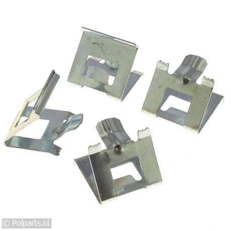 Klem van kookplaat -4 Stuks- - Bauknecht/Whirlpool - 92759050 - 8713411172779 - 92759050001 - 481010856754 - C00502357 - 481010751052 - 9.27.59.05-0