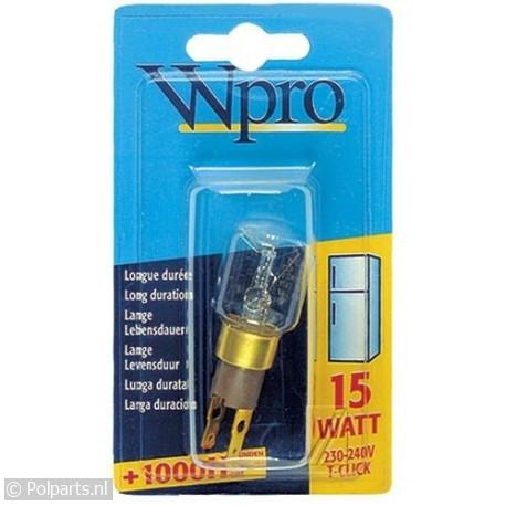 Koelkastlamp 15W T-C - Wpro - 92779030 - 8015250006889 - 92779030001 - 484000000979 - 8015250337976 - 9.27.79.03-0