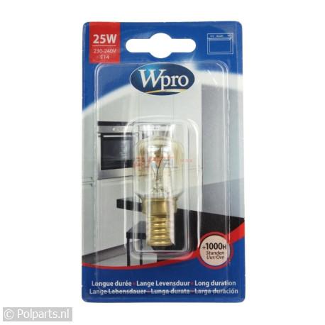 Ovenlamp 25W E14 T25 - Wpro - 92779080 - 8015250006582 - 92779080001 - 484000008842 - 8015250338003 - 8015250588507 - 484000000982 - 9.27.79.08-0 - C00863215 - 8053190526579