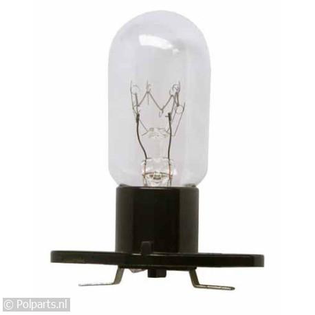 Lamp van magnetron 25W 240V - Bauknecht/Whirlpool - 92779150 - 8713411173073 - 92779150001 - 481213488071 - 9.27.79.15-0 - C00844875