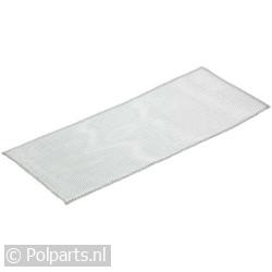 Vetfilter metaal 410x160mm