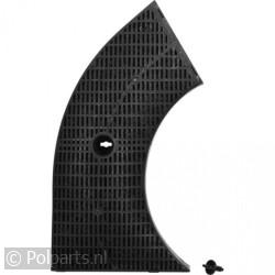 Filter koolstof -half rond model-