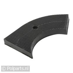 Filter koolstof -half rond model-