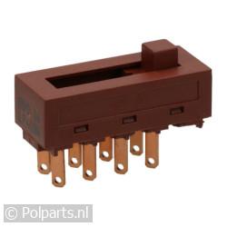 Schakelaar 3 snelheden -8 contacten-