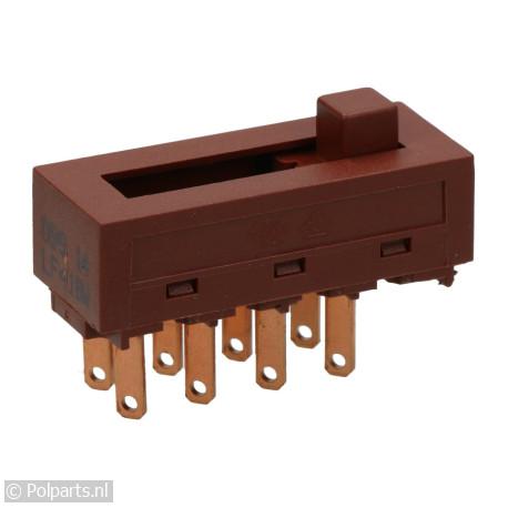 Schakelaar 3 snelheden -8 contacten- - Atag/Etna/Pelgrim - 92911200 - 5021879177513 - 92911200001 - 109185 - 51087010 - 9.29.11.20-0