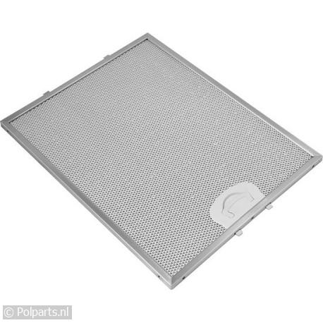 Vetfilter aluminium 317x257mm - Atag/Etna/Pelgrim - 92911270 - 92911270001 - 181471 - 78008119 - 9.29.11.27-0 - 8713411199264