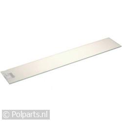 Glasplaat voor afzuigkap 570x104mm