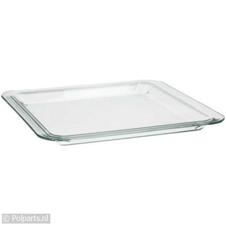 Bakplaat schaal -glas- 418x400mm - Atag/Etna/Pelgrim - 92943010 - 8713411173653 - 92943010001 - 28146 - 88045475 - 9.29.43.01-0