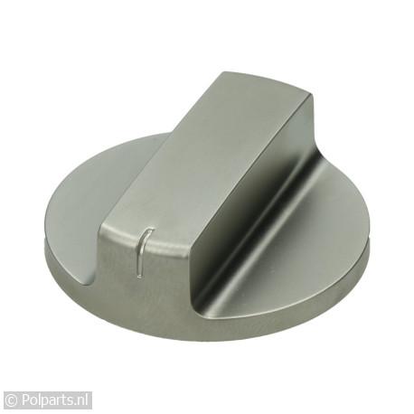 Functieknop -zilver- - Atag/Etna/Pelgrim - 92953240 - 8713411173820 - 92953240001 - 354570 - 88041517 - 9.29.53.24-0