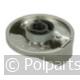 Functieknop -zilver- - Atag/Etna/Pelgrim - 92953240 - 8713411173820 - 92953240001 - 354570 - 88041517 - 9.29.53.24-0