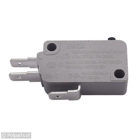 Schakelaar microswitch met 3 contacten - Atag/Etna/Pelgrim - 92957070 - 8713411173943 - 92957070001 - 27805 - 88020156 - 9.29.57.07-0