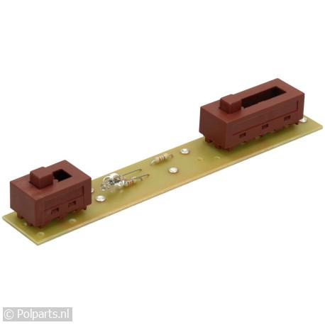 Print met schakelaar 3 standen - Atag/Etna/Pelgrim - 92957230 - 8713411173981 - 92957230001 - 507408 - 51160210 - 9.29.57.23-0