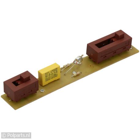 Print met schakelaar 3 standen - Atag/Etna/Pelgrim - 92957240 - 8713411173998 - 92957240001 - 23314 - 50001438 - 9.29.57.24-0