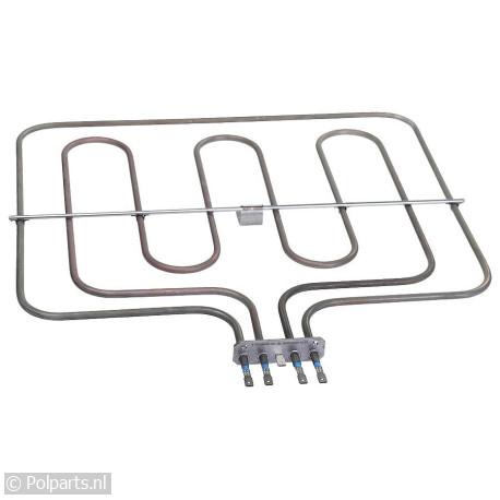 Verwarmingselement boven/grill 1400W/1200W - Atag/Etna/Pelgrim - 92958120 - 8713411174131 - 92958120001 - 36351 - 88040911 - 9.29.58.12-0 - 801019
