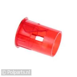 Glaasje rood rond van controlelamp