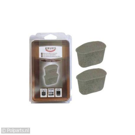 Waterfilter cartridge filter, 2 Stuks - Krups - 93541010 - 8713411174537 - 93541010001 - F4720057 - 10942117674 - 1094211767 - 001094211767 - 010942117674 - 9.35.41.01-0