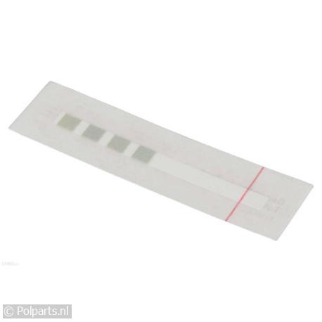 Teststrip waterhardheid - Saeco - 93601010 - 93601010001 - 996530039604 - 9.36.01.01-0 - 8713411199721